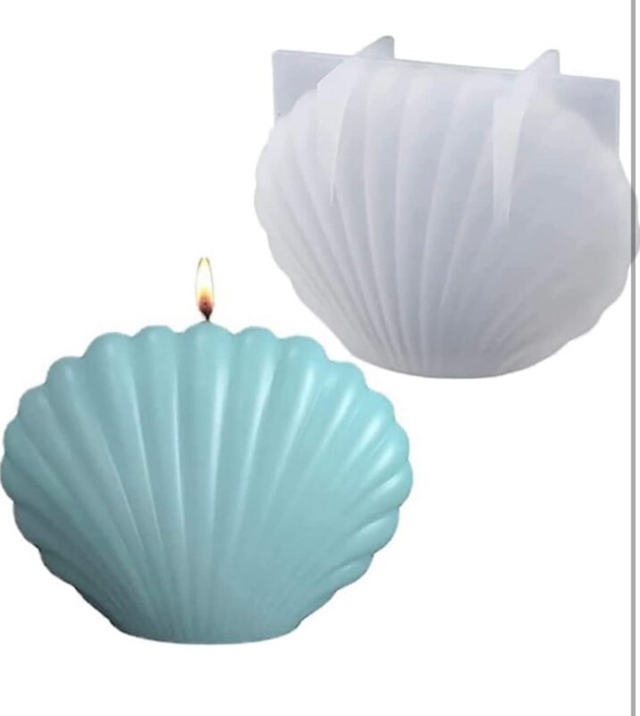 LARGE SHELL CANDLE MOULD