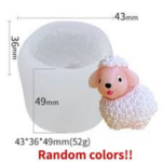 SMALL SHEEP CANDLE MOULD