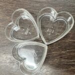 heart polycup tealights