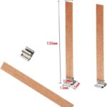 Wooden Wicks with Metal Sustainer