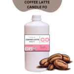 Cofffe latte candle fo