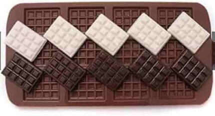 12 cavity Mini chocolate bar mould