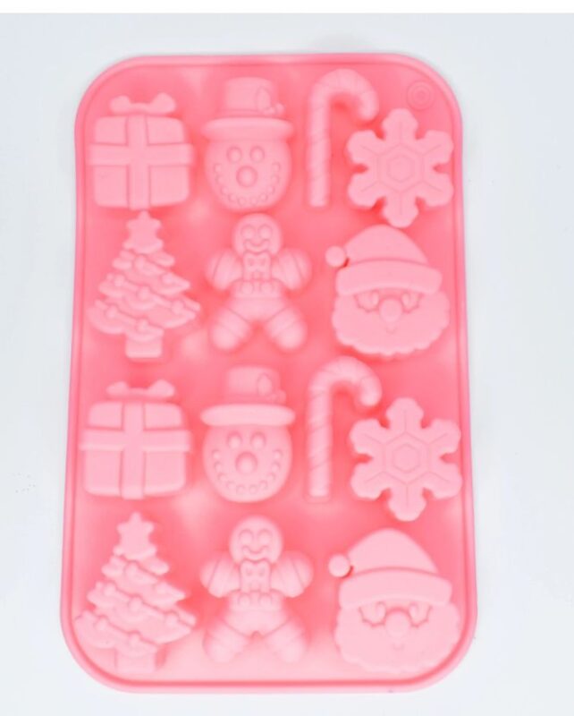 14 cavity christmas mix embed mould