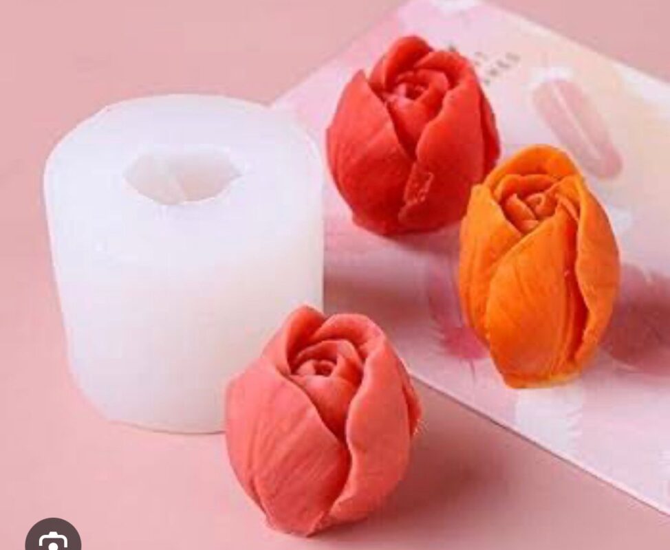 Tulip candle mould