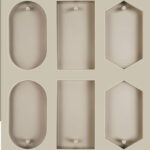 CAVITY BASIC WAX SACHET MOULD