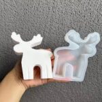 Reindeer candle mould