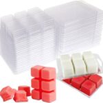 Wax melt cube shaped container