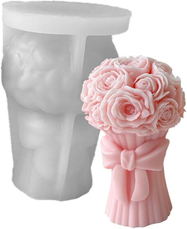 Bouquet mould with knot