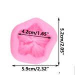 Hibiscus candle mould