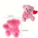 Single cavity flat teddy embed mould