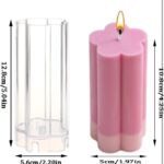 Plum blossom polycarbonate pillar mould