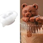 Bear jumping out mould