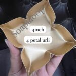 4 petals flower urli [4 inch diameter]