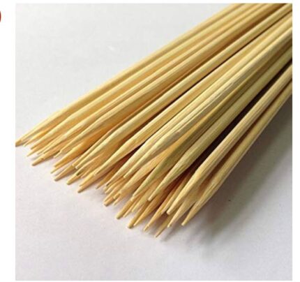 Bamboo sticks for bouquet candles [8inch 50pcs]