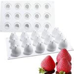 15 cavity strawberry mould
