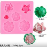 6 cavity lotus pond mould