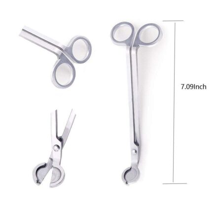 Silver wick cutting scissor