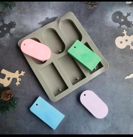 6 Cavity Deep cavity wax sachet mould