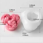 Heart shaped petals mould