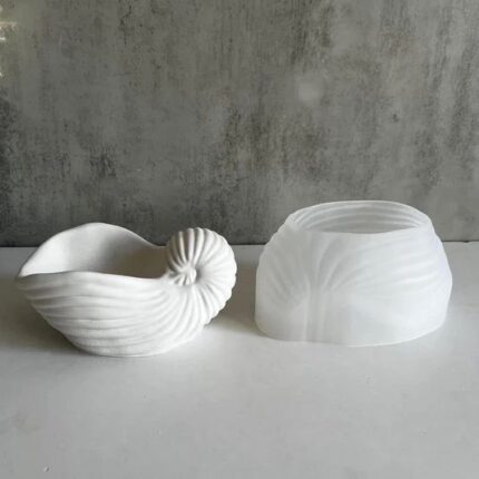 Shell flower pot mould