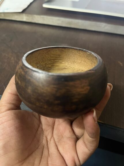 Round wooden bowl 2 inch