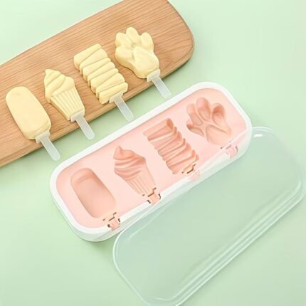 4 cavity popsicle fruit mould type 2