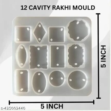 Mix design rakhi resin mould