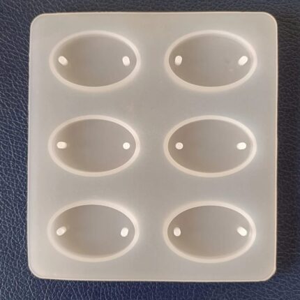 Oval rakhi resin mould