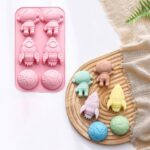 6 cavity astronaut space mould