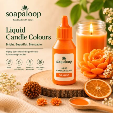 Orange Candle Liquid Colour 25ml